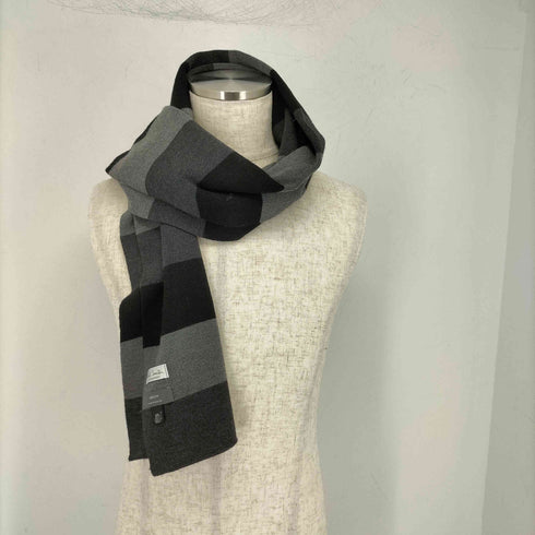 ポールスミス Paul Smith accessory ストライプ柄 ウールマフラー メンズ